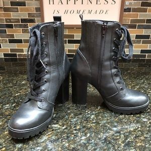 Steve Madden Lead Black Boots